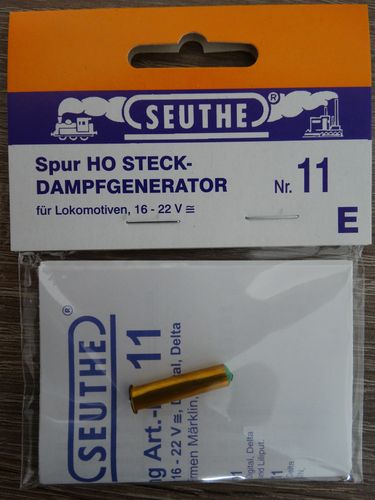 Seuthe H0 11E Steck-Dampfgenerator 16-22 V AC/DC