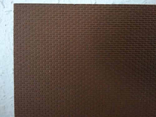 Jordan N Nr. 903 Strukturplatte Ziegel/Backstein sandsteinrot 50x12 cm