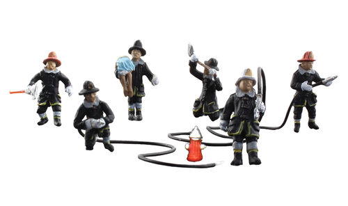 H0 Woodland Scenics A1961 Figuren-Set Feuerwehrleute