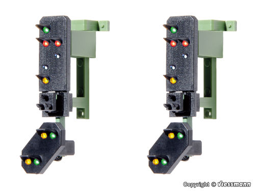 Viessmann H0 4751 Multiplex-Ausfahrsignalköpfe mit Vorsignal