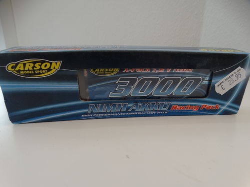 Carson 500608117 Akku 3 A 7,2V Racing Pack