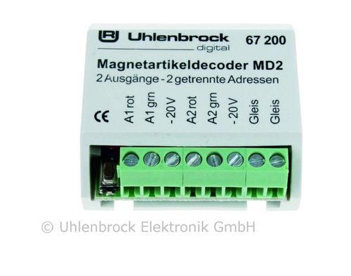 Uhlenbrock 67200 MD2 Magnetartikeldecoder