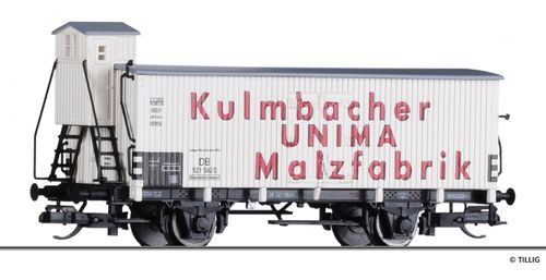 Tillig TT 17391 Güterwagen Kühlwagen "Unima Malzfabrik Kulmbach"